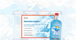 Desktop Screenshot of gletscher-eis.com