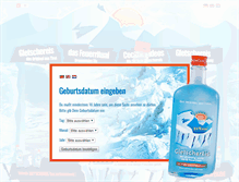 Tablet Screenshot of gletscher-eis.com